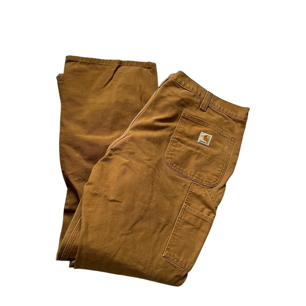 Carhartt‎ relaxed fit tan carpenter pants